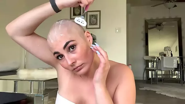 Bald girl headshave, bald, shaved head girls