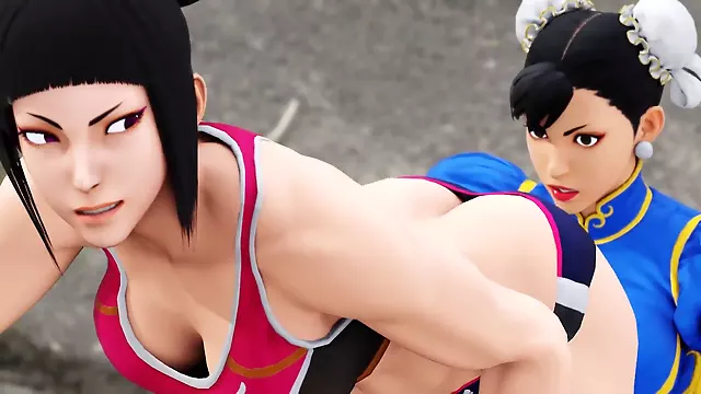 Juri Han hentai compilation featuring perfect 3D animation and sound- 3D porn at its finest!