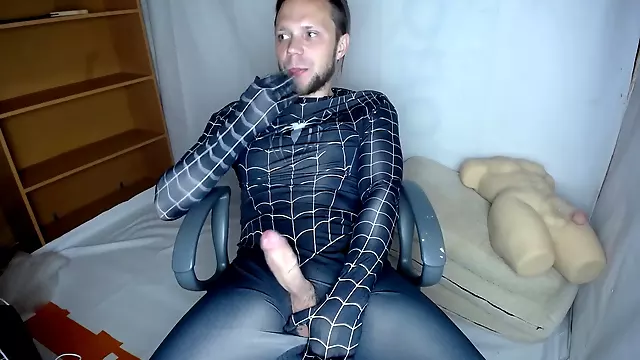 Spiderman, costume, nut-juice