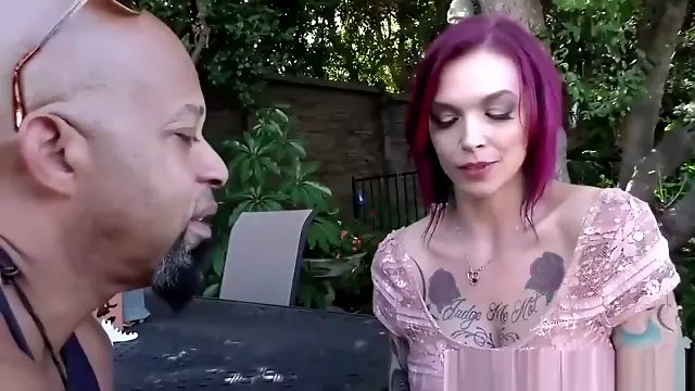 Black Monster Cock and Anna Bell Peaks