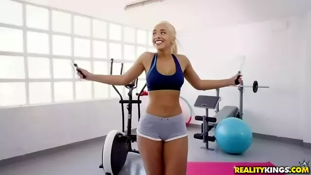 Working Out With Briana