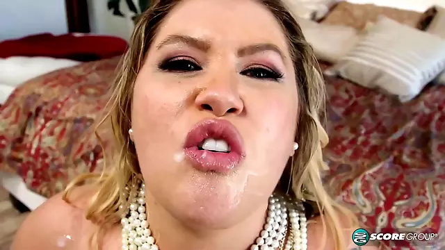 Kacey Parker is a huge, blonde woman who likes to get fucked every single day