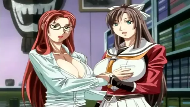 Lesbian Schoolgirl Hentai - Uncensored Anime Love Making Scene