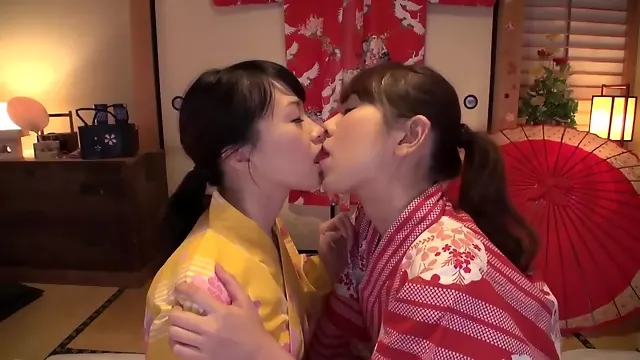 Incredible Japanese chick in Best Lesbian, Cunnilingus JAV scene