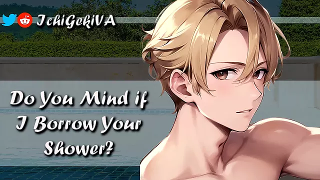 Your swimmer boyfriend pays his first visit and things get steamy (NSFW Audio)