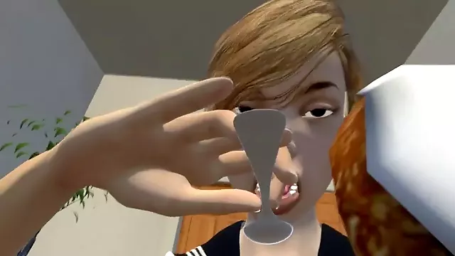 Giantess vore digestion animation, giantess anal vore cartoon, belly punching