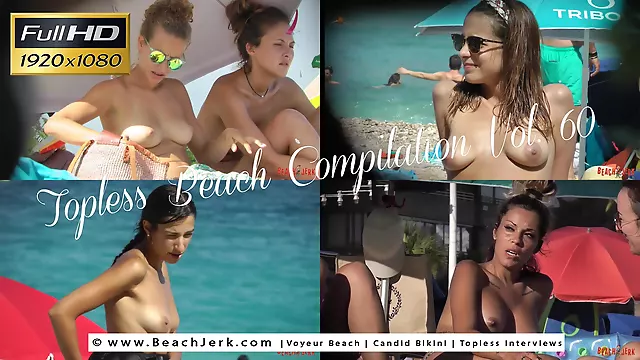 Topless beach compilation vol.60 - BeachJerk