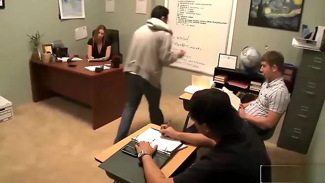 Amazing Milf Gets Boned In The Office
