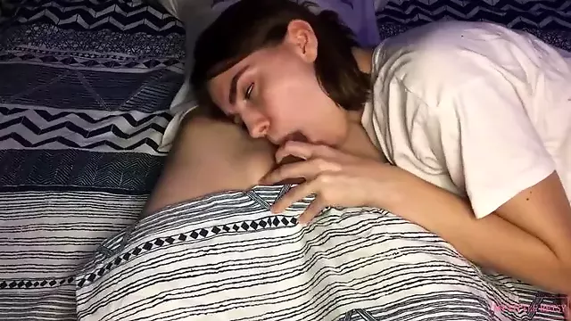 Cute Teen Makes a Sweet Mient and Gloats All My Cum